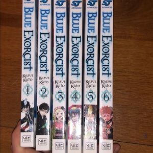 Blue Exorcist 1-6 (selling as a set $15 for all)!